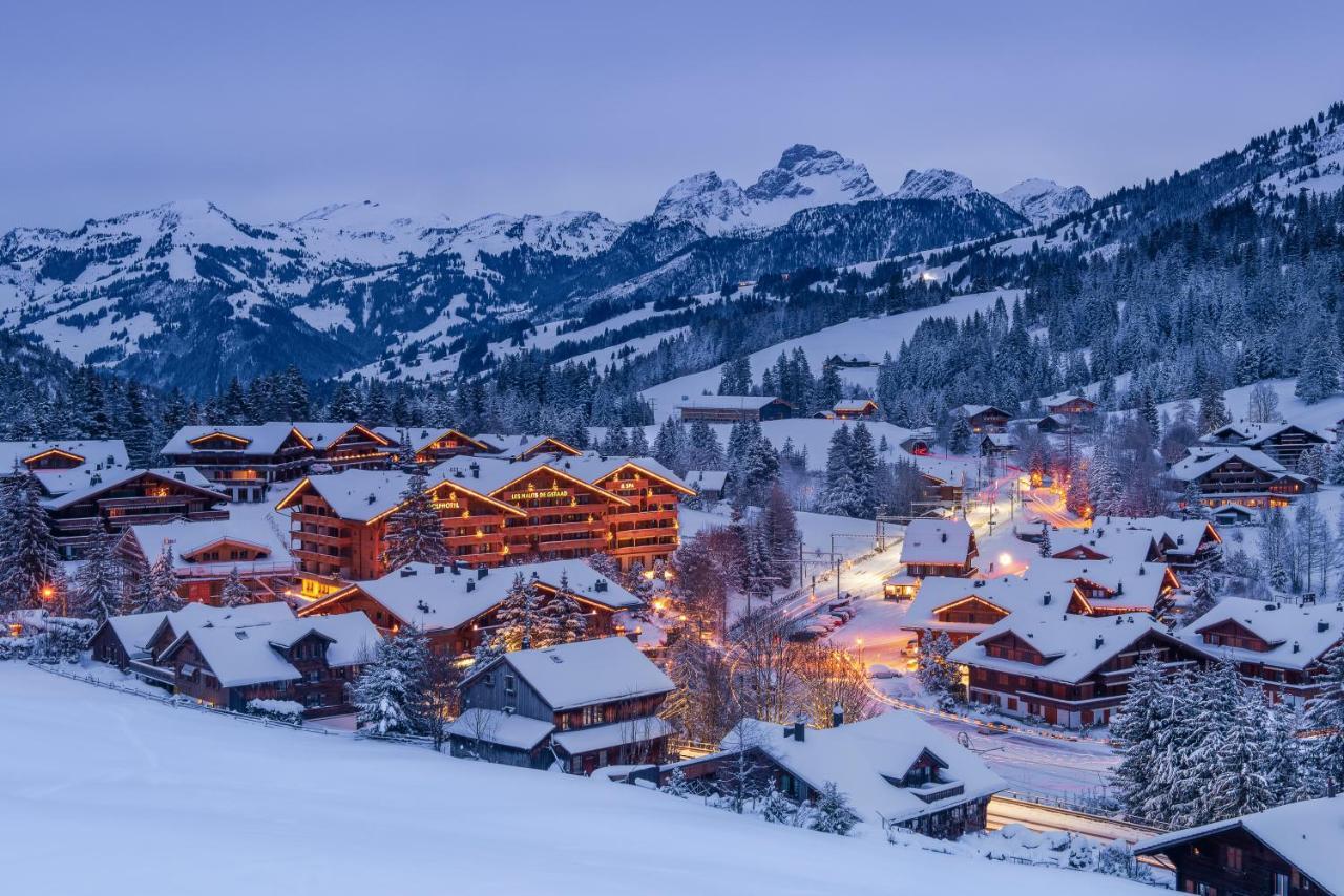 Golfhotel Les Hauts De Gstaad & Spa Exterior photo