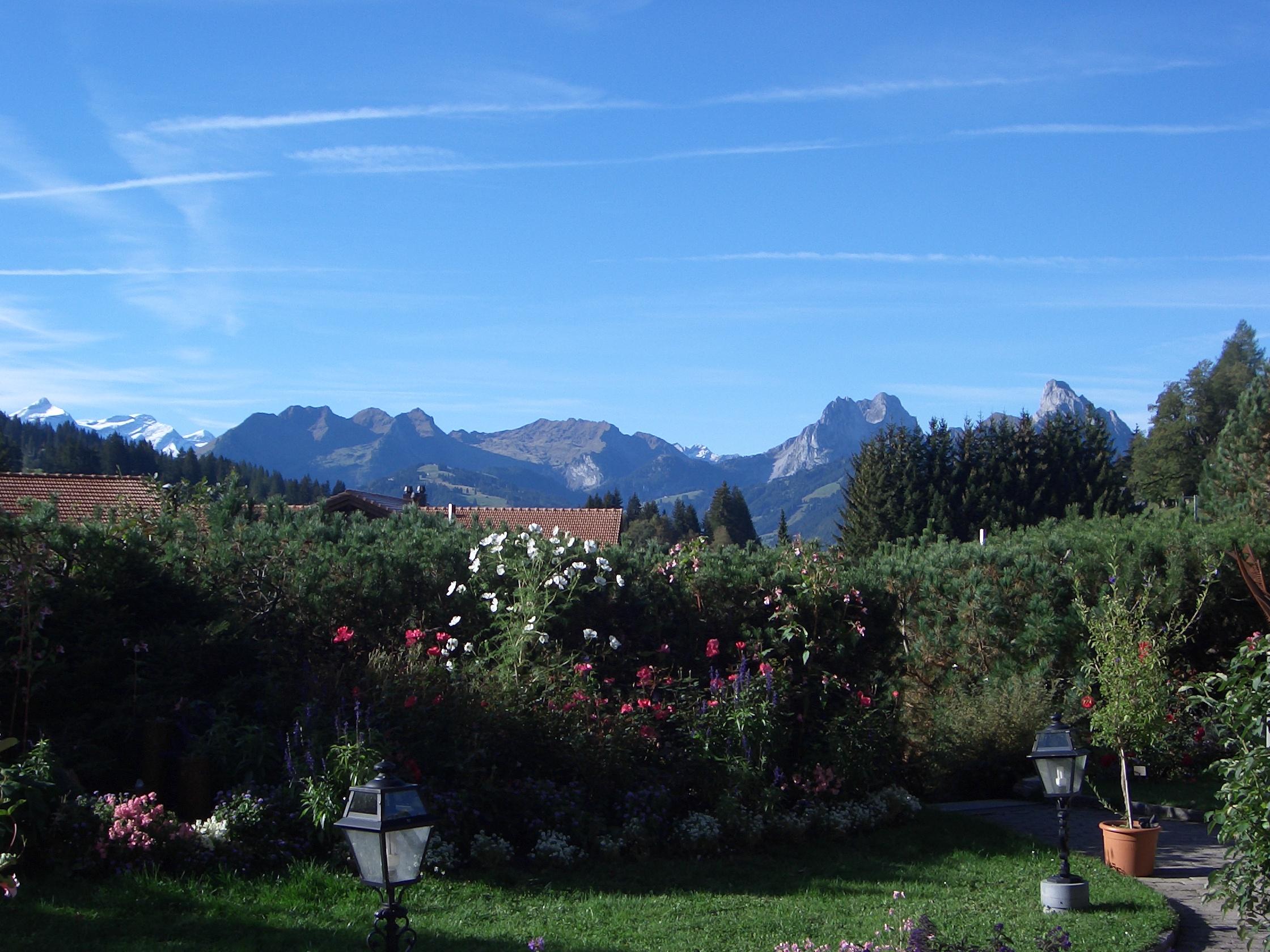 Golfhotel Les Hauts De Gstaad & Spa Exterior photo